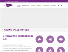 Tablet Screenshot of greenvalleyinternational.nl